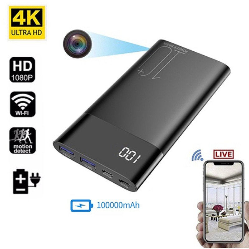 spy camera σε power bank - power bank spy cameras