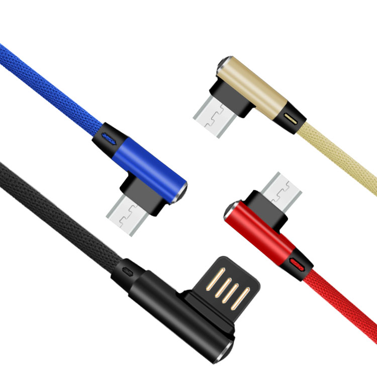 καλώδιο micro USB με σχέδιο 90