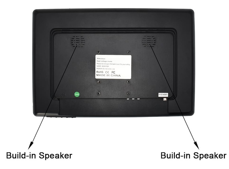 Οθόνη lcd led 19 ιντσών bnc vga hdmi av usb οθόνες