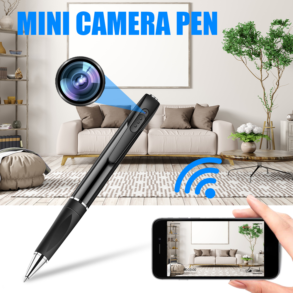 Κάμερα Spy Pen με υποστήριξη FULL HD + WiFi (εφαρμογή iOS/Android)