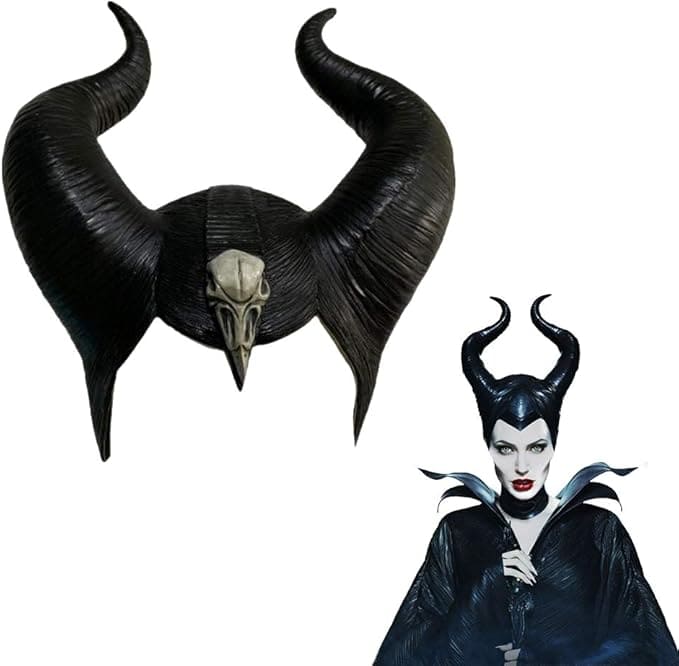 Maleficent Halloween μάσκα για αγόρια (παιδιά) ή ενήλικες