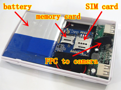 Τράπεζες τροφοδοσίας GSM με κάμερα σε κάρτα micro SIM