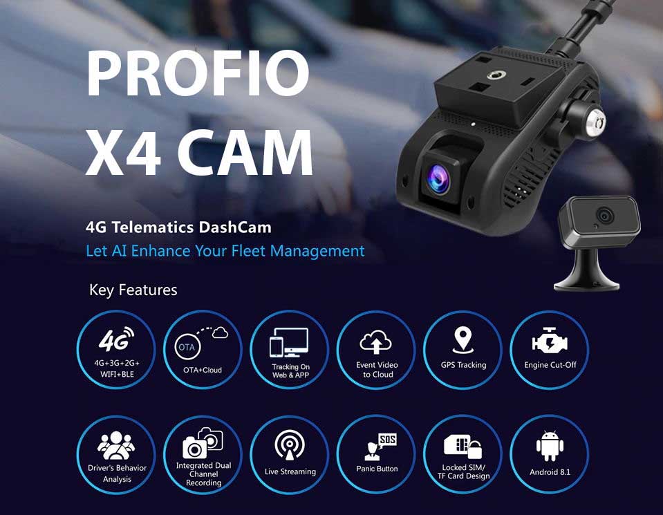 Κάμερες Cloud Car Profio X4