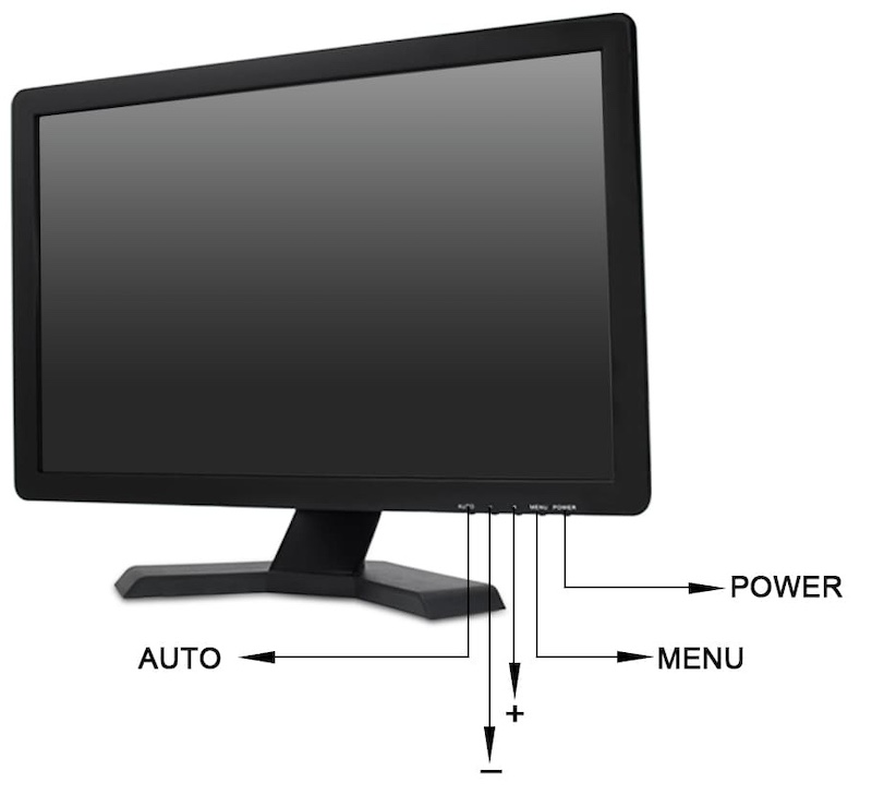 bnc οθόνη LCD 19 ιντσών Active Matrix TFT