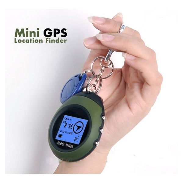 mini gps πλοήγηση σε κρεμαστό δαχτυλίδι μπρελόκ